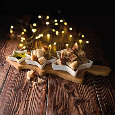 Lakeland Christmas Tree Serving Platter with Star Bowls image(9)