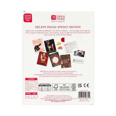 Talking Tables Mini Christmas Escape Room – Sprout Edition image(3)