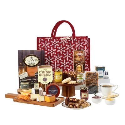 Lakeland Afternoon Tea Hamper Jute Bag