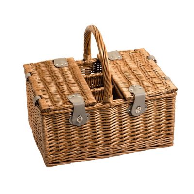 4 Person Loop Handle Picnic Basket image(3)