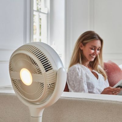 AirCraft LUME Quiet Air Circulator Fan with Remote & LED Backlight image(10)