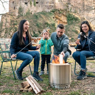 Solo Stove Ranger 2.0 Portable Smokeless Wood-Burning Fire Pit with Carry Case image(5)