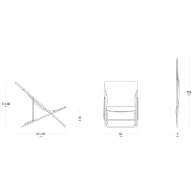 Lafuma Relaxation Deck Chair Ocean – Set of 2 image(6)