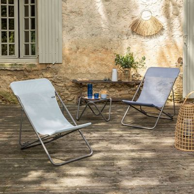 Lafuma Relaxation Deck Chair Siegle – Set of 2 image(2)