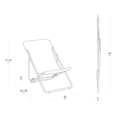 Lafuma Relaxation Deck Chair Siegle – Set of 2 image(5)