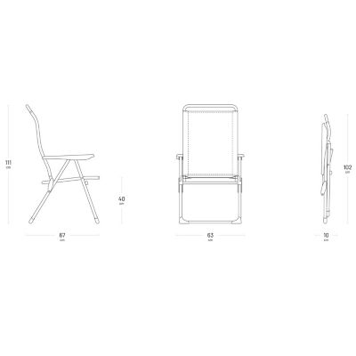 Lafuma Camping Chair Ocean image(7)