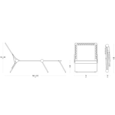 Lafuma Sunbed Seigle image(7)