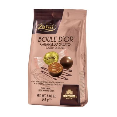 Boule D'Or Salted Caramel Milk Chocolate Pralines 144g image(1)