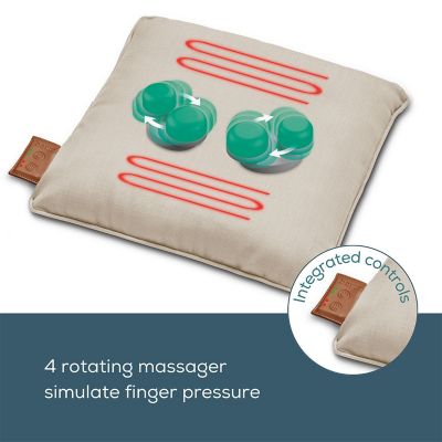 Beurer Cordless Shiatsu Heated Massage Cushion Beige MG139-10274 image(6)