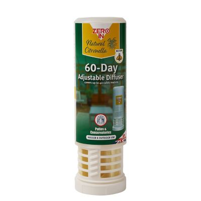 Zero In 60-Day Adjustable Citronella Diffuser