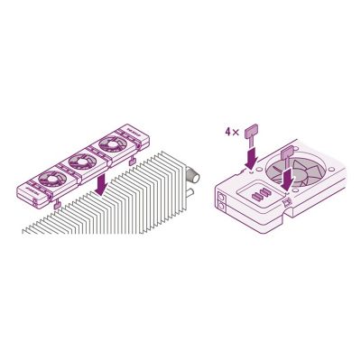 Speed Comfort Radiator Fan Extension Kit image(7)