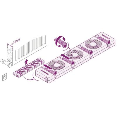 Speed Comfort Radiator Fan Extension Kit image(9)