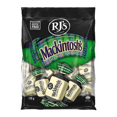 RJ’s Mackintosh Licorice Toffees 170g image(1)