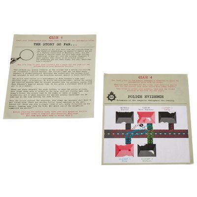 6 Lakeland Murder Mystery Whodunnit Christmas Crackers image(4)