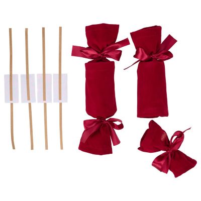 2 Lakeland Red Velvet Fabric Reusable Crackers                                  image(3)