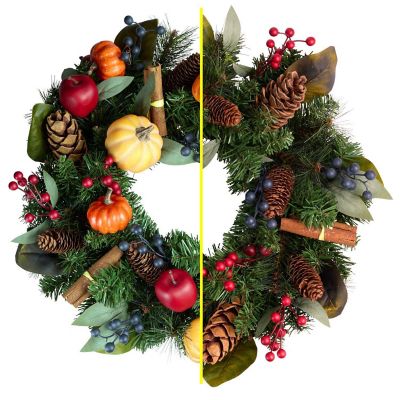 Lakeland Autumn/Christmas Interchangeable Wreath