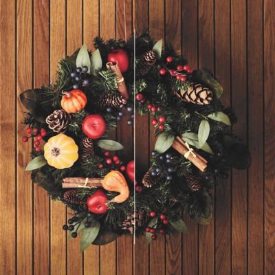 Lakeland Autumn/Christmas Interchangeable Wreath image(4)