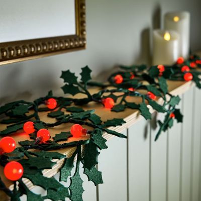 Lakeland Light Up Holly Garland image(4)