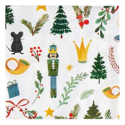 20 Lakeland Nutcracker Print Napkins