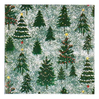 20 Winter Forest Napkins