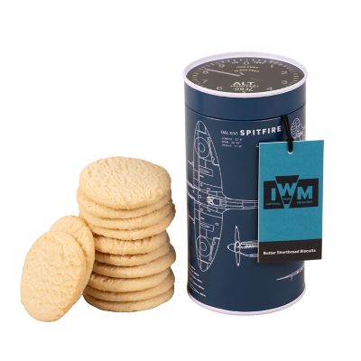 Imperial War Museum Spitfire All-Butter Shortbread Biscuit Tin 150g
