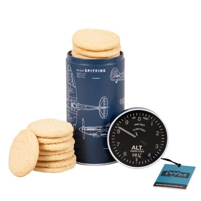Imperial War Museum Spitfire All-Butter Shortbread Biscuit Tin 150g image(3)
