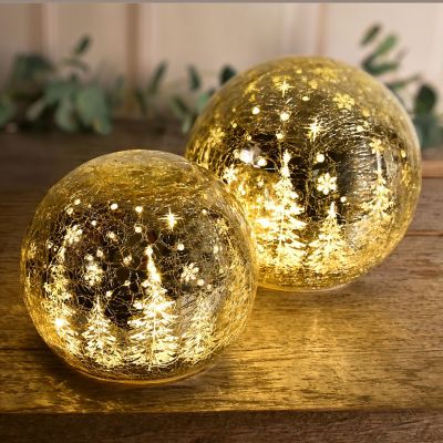 Lakeland Gold Christmas Tree Orb 12cm image(2)