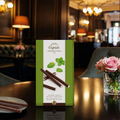 Cupido Dark Chocolate Mint Sticks image(2)
