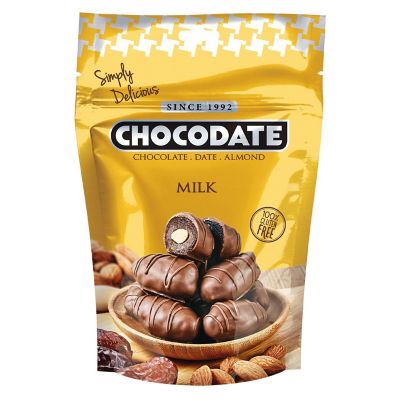 Chocodate Milk Chocolate Dates - 100g