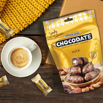 Chocodate Milk Chocolate Dates - 100g image(2)