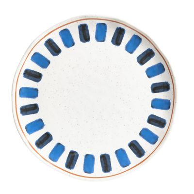 Blue Azure Melamine Dinner Plate
