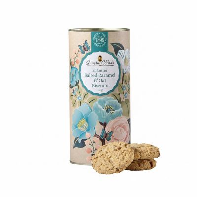 Grandma Wild’s All Butter Salted Caramel and Oat Biscuits 150g