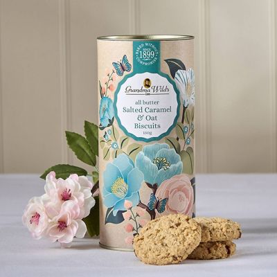 Grandma Wild’s All Butter Salted Caramel and Oat Biscuits 150g image(2)