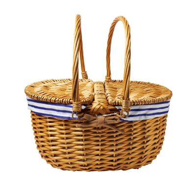 Lakeland Blue Azure Wicker Basket
