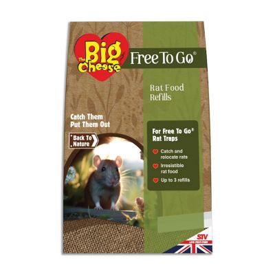 The Big Cheese Free To Go Rat Food Refills - Pack of 15 blocks image(1)