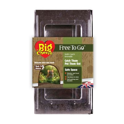 The Big Cheese Free To Go® Re-usable Multi-Catch Mouse Trap image(1)