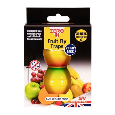 Zero In Ready-Baited Fruit Fly Trap – Pack of 2
