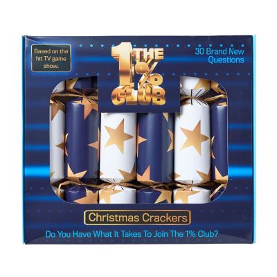 The 1% Club Christmas Crackers
