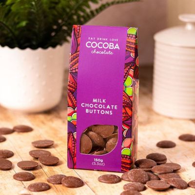 Cocoba Milk Chocolate Buttons 150g image(2)