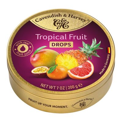 Cavendish and Harvey Tropical Fruit Drops - 200g