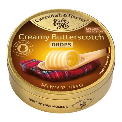 Cavendish and Harvey Creamy Butterscotch Drops - 175g