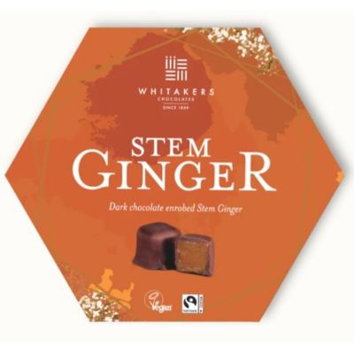 Whitakers Dark Chocolate Ginger - 180g