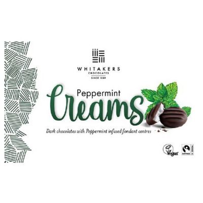 Whitakers Dark Chocolate Mint Fondant Creams - 150g