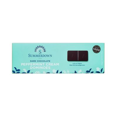 Summerdown Dark Chocolate Peppermint Cream Dominoes - 200g image(1)