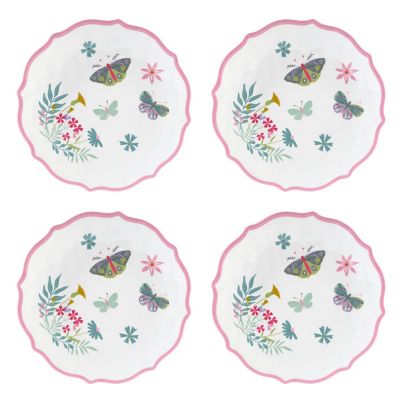 Butterfly Garden Side Plates - Set of 4 