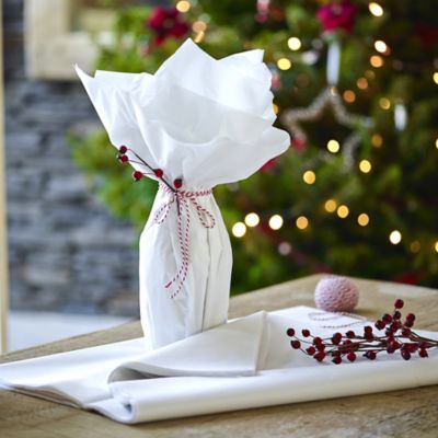 100 Sheets of White Gift Wrap Tissue Paper - (Image 2)