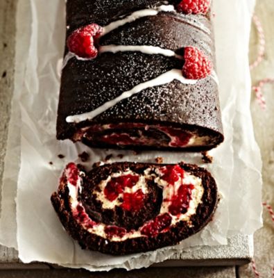 Chocolate & Raspberry Roulade | Christmas Dinner | Lakeland