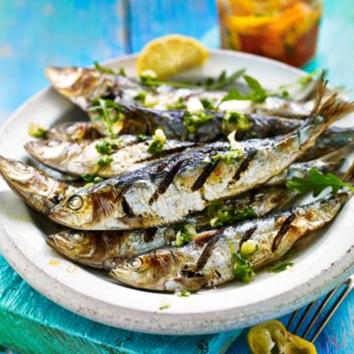 Barbecued Sardines With Wild Rocket Salsa | Barbecue Recipes | Lakeland