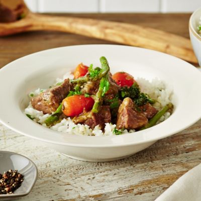 Spring Lamb Casserole With Minted Rice Slow Cooker Recipes Lakeland