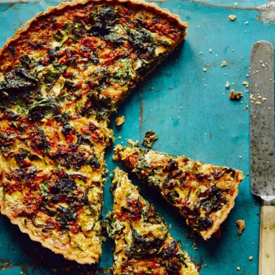 Anna Jones's A Light Tart Of Butternut Squash And Kale Vegetarian